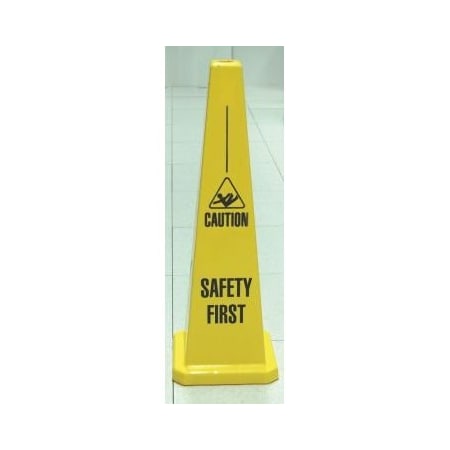 QUADWARNING SAFETY CONES 35 In H PFC353